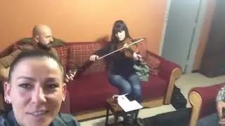 Group Hey Hey “İntizar” rehearsal