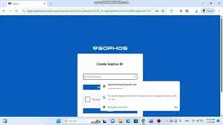 Creating Sophos Central ID( Pashto)
