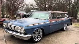 1962 Chevrolet Belair Patina Wagon Sunbaked to perfection!