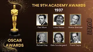1937 Academy Awards | Paul Muni, Walter Brennan, Luise Rainer, Gale Sondergaard | MCQuiz Byte