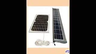 EE800WF Solar Power Integrated LED Light, Wall Wash Flood Decoration Billboard Sign A.D. with Dus...