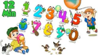 Let's Learn Save Trace And Play Numbers for kids! Counting 123 games! finger painting numbers.