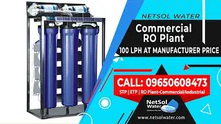 100 LPH Commercial RO Plant Manufacturer | RO range 100 ~10000 LPH