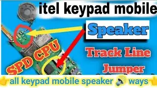 All itel keypad mobile ringer🔊 repair trick | All mobile repairing tricks