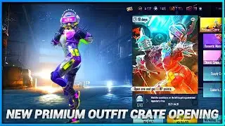 PUBG MOBILE NEW PREMIUM CRATE OPENING / NEON LADY SET  / NEON LORD SET / PUBG NEW CRATE OPENING