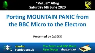 ABug 04: Porting the Mountain Panic game from the BBC Micro to the Acorn Electron (0xC0DE)