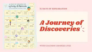 31 Days of Exploration - A Journey of Discovery [Turning Your Setbacks into Your Greatest Comebacks]