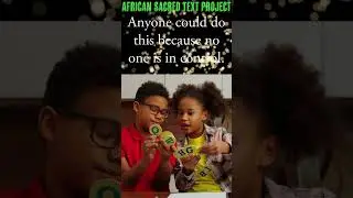 AFRICAN SACRED TEXT PROJECT #jesus #god #religion #christianity #bible