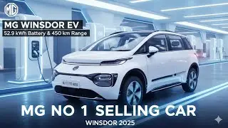 MG Windsor 2025 🔥 Futurestic Design N Features Ke Saath 🔥 One of The Best Electric Car 🚗In India !!
