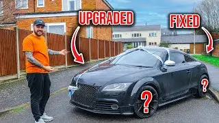 RESTORING & UPGRADING MY STOLEN & FIRE DAMAGED AUDI TTS 8J