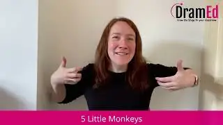 Learn the BSL Signs for 5 Little Monkeys | British Sign Language for Nursery & Preschool Teachers