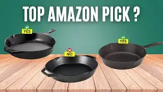 TOP 5 Best Cast Iron Skillets 2026🔥