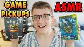 ASMR Video Games! Disc Rattling, Case Tapping & Soft Whisper