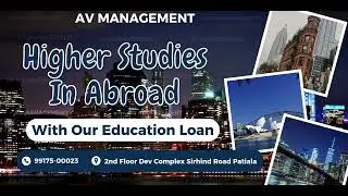 Education loan for more details contact us AV MANAGEMENT (9217010023)/ www.avmanagement.in