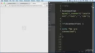 5 Connecting to the database with PHP - CMS PROJECT BLOGGING SYSTEM FRONT END & FIRST STEP - PHP
