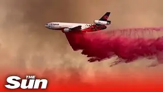 Air tankers extinguish Arizona fires; 1,000 evacuated