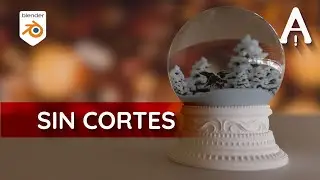 ¿Cómo crear una Bola de Nieve en Blender? | Sin Cortes