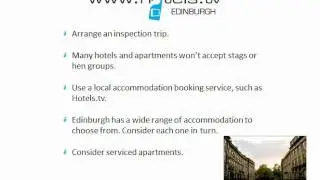 Edinburgh Group Accommodation Guide