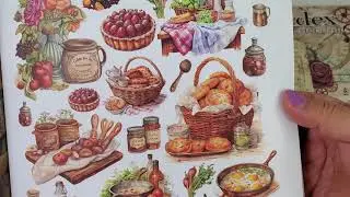 New Ciao Bella Junk Journal Ephemera Book Cookbook Let's See!!!