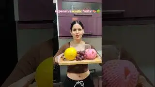 Trying Expensive, Exotic Fruits!💸🍓🍉🍑 BA #shorts #exoticfruits #ashortaday #viralvideo #trending