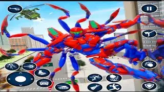 SPIDER ROBOT CAR GAME ( NEW OFFLINE ANDROID MOBILE GAME...