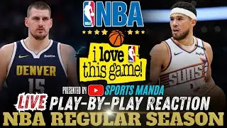 🔴DENVER VS PHOENIX SUNS │ NBA Regular Season 2025-26 - Basketball Play-By-Play Reaction & Scoreboard