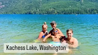 Сказочное озеро в штате Вашингтон. Kachess Lake