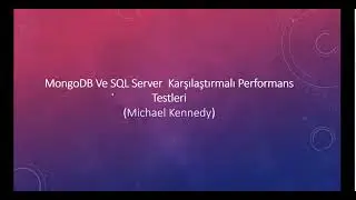 MicroService Proje de MongoDb Nedir ?