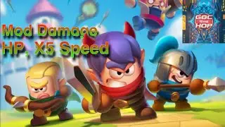 Wittle Defender ver 1.1.2 Hack Damage, HP, X5 Speed c&ugrave;ng với biến h&igrave;nh qua GameGuardian
