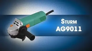 Углошлифовальная машина УШМ, болгарка 115 мм, 650 Вт, STURM, AG9011