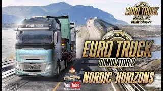 Euro Truck Simulator 2 - Nordic Horizons DLC SCS Convoy🔥