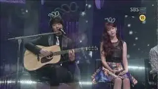 정용화&아이유&이기광 [겨울아이(Winter Child)] @SBS Inkigayo 인기가요 20121209