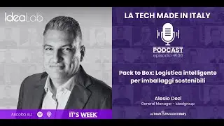 #136 Pack to Box: Logistica intelligente per imballaggi sostenibili (Alessio Dezi)