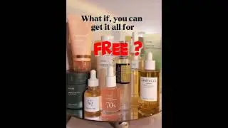 Want free skincare products? | comment Free & Subscribe