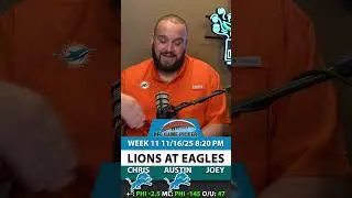 2025 Week 11 #NFLGamePicks #Lions at #Eagles #DETvsPHI #OnePride at #FlyEaglesFly #NFL