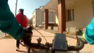 Riding in Poland Part 2 - riding with my Dad