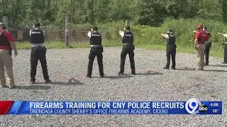 CNY police recruits undergo firearms training