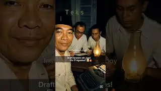 VIRAL ‼️Momen Sukarno Hatta Merancang Teks Proklamasi #shorts #ai #ytshorts #reels #fyp #viralvideo