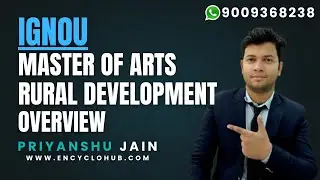 IGNOU MASTER OF ARTS RURAL DEVELOPMENT OVERVIEW FEES, ADMISSION, ELIGIBILITY ETC.