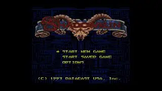 SNES Shadowrun gameplay overview (no commentary)