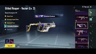 New Mythic Forge 😍🔥 Redeeming & Upgrading The New Gilded Reaper - Vector (lvl-4)