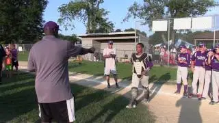 Little League District 19 Major's Division Monroe Woodbury National team presentation of awards by D