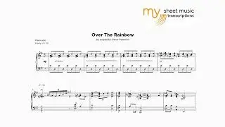 Oscar Peterson - Over the Rainbow (Jazz Transcription)