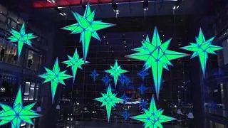 Build of MasterCard&rsquo;s Holiday Lounge at The Shops at Columbus Circle NYC