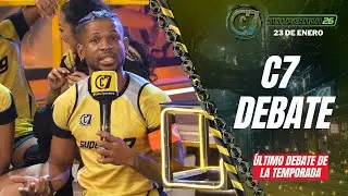 &Uacute;LTIMO DEBATE DE LA TEMPORADA |  CALLE 7 PANAM&Aacute;