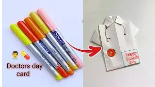 Doctors Day Card | How To Make Doctor Card | Thank You Card For Doctor