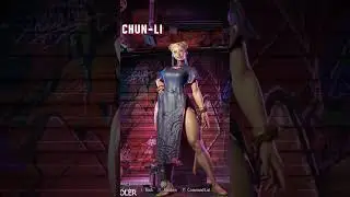 🚨CHUN-LI 'BLACK GIRL' MOD &bull; STREET FIGHTER 6 🚨 #streetfighter6 #shorts #short