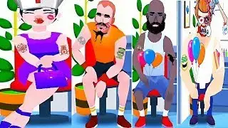 Ink inc - tattoo drawing andriod and ios gameplay FHD!!  part #11 ❤️ #shorts