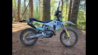 Why Ride a Dual Sport Motorcycle? POV on Husqvarna FE 350s.