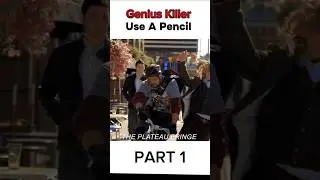 Genius Killer Use A Pencil ✏️ #killer #shorts #movieexplainedinhindi